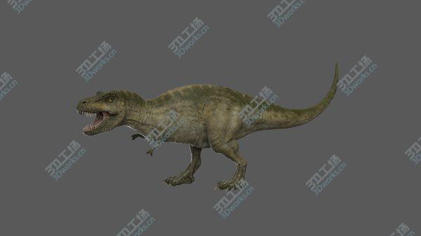 images/goods_img/20210312/T-Rex Green Rigged 3D model/4.jpg